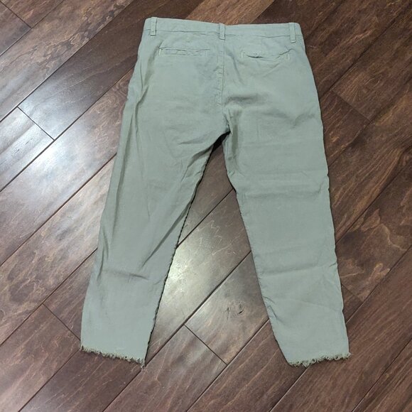 Frank & Eileen Wicklow Italian Chino Pant In Sage SIZE 6 - Picture 5 of 6